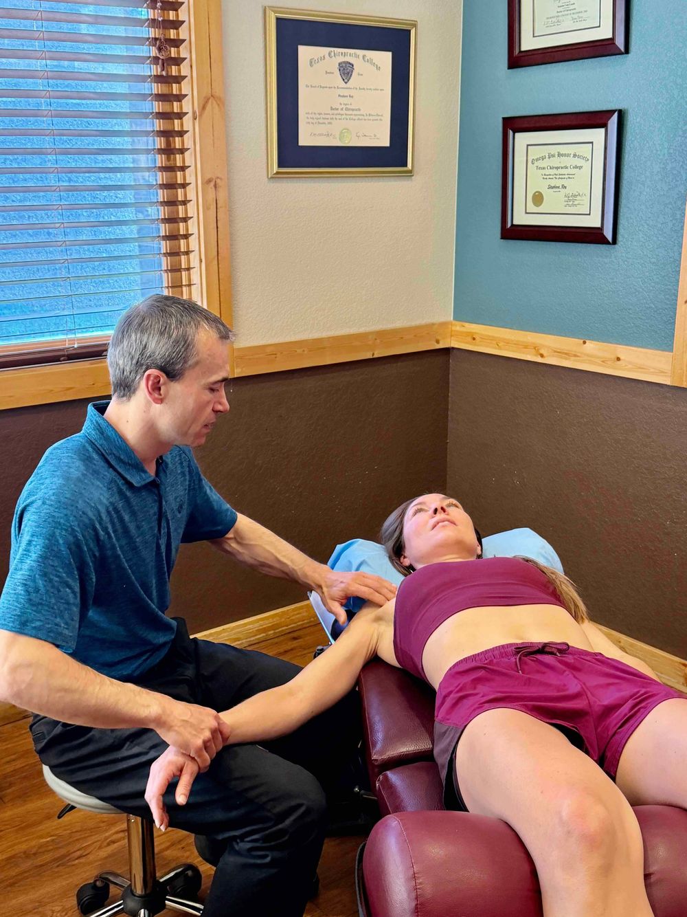 Dr. Roy treating arm and elbow conditions